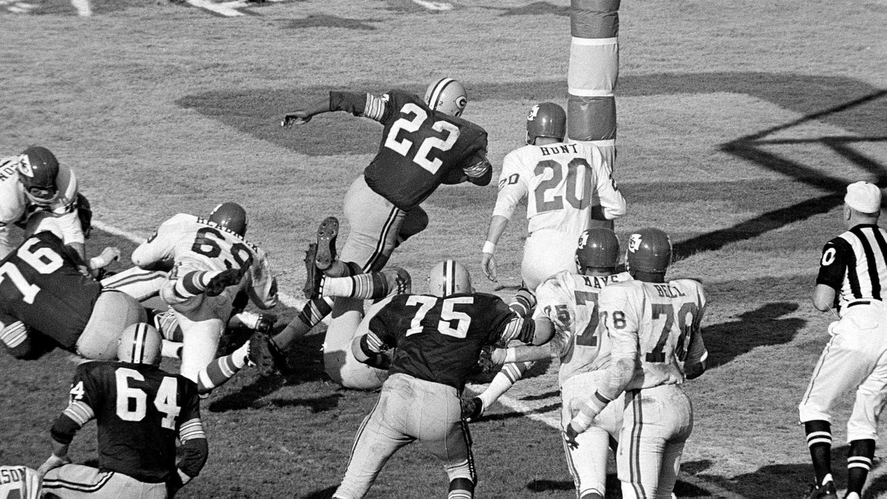 Chiefs-Packers game Sunday will be latest in series that began in Super Bowl I